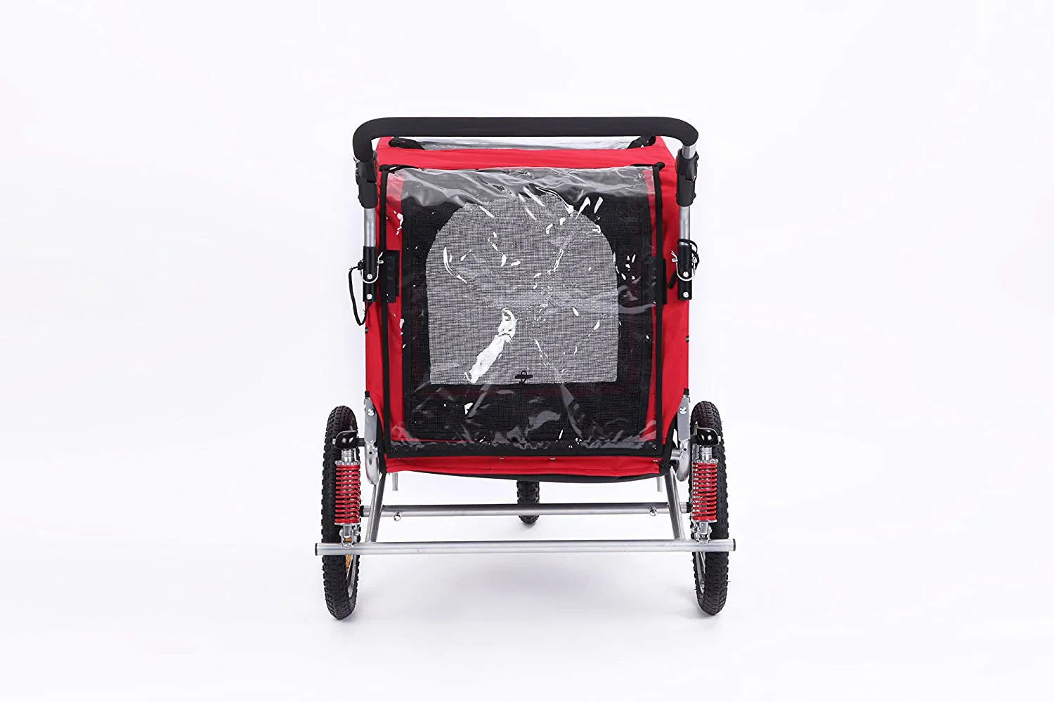 3 in 1 Luxury Large Sized Bike Trailer Bicycle Pet Trailer/Jogger/Dog Cage with Suspension 10308