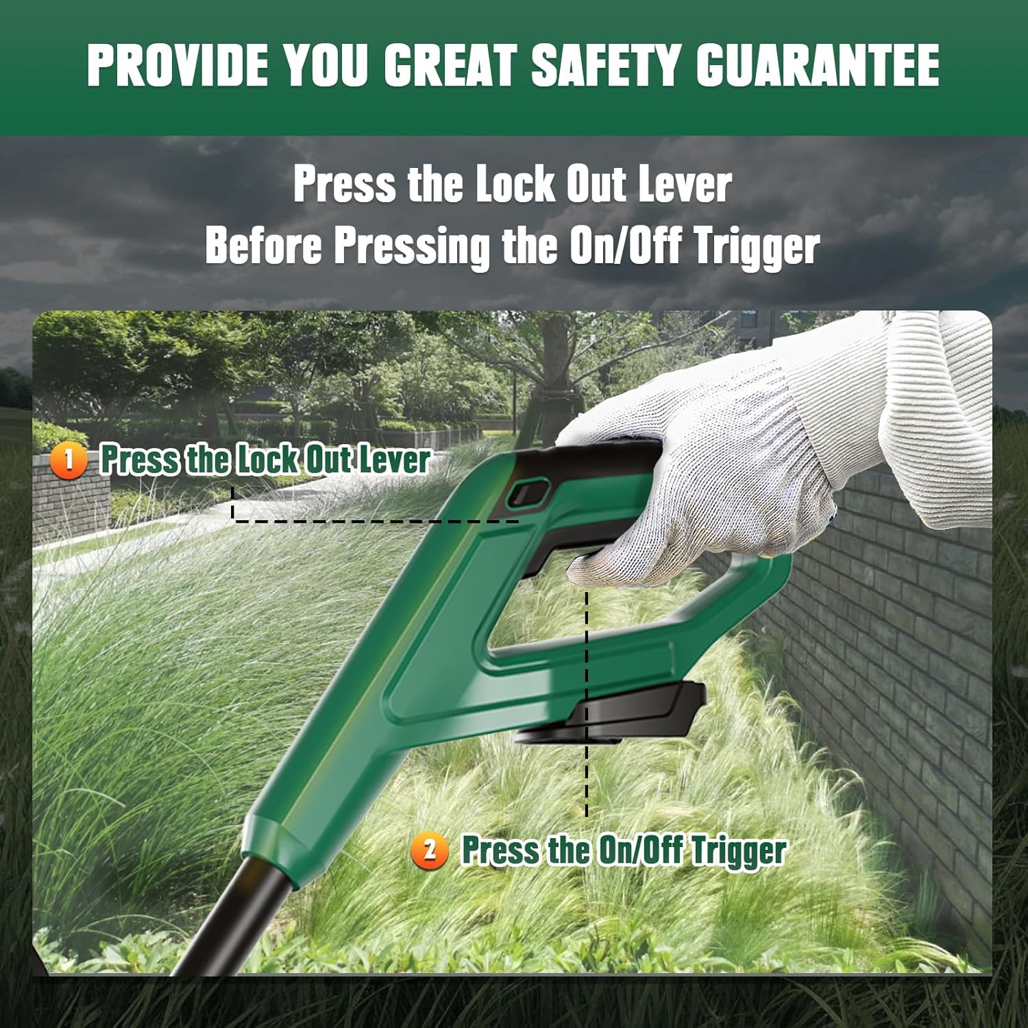 Cordless Lawn Edger Compatible with Makita 18V Battery(Tool Only), 2 in 1 Grass Edger & Trencher for Landscaping, Lawns and Sidewalk1 pcs