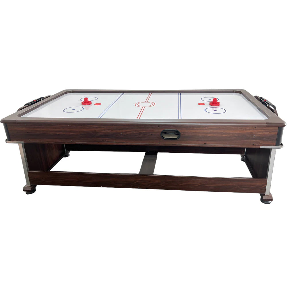 4 In 1 Multi-functional Game Table with Full Accessories for Home, MDF, 7Ft