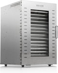 Commercial Food Dehydrator 16 Trays 1500W 70-190°F Large