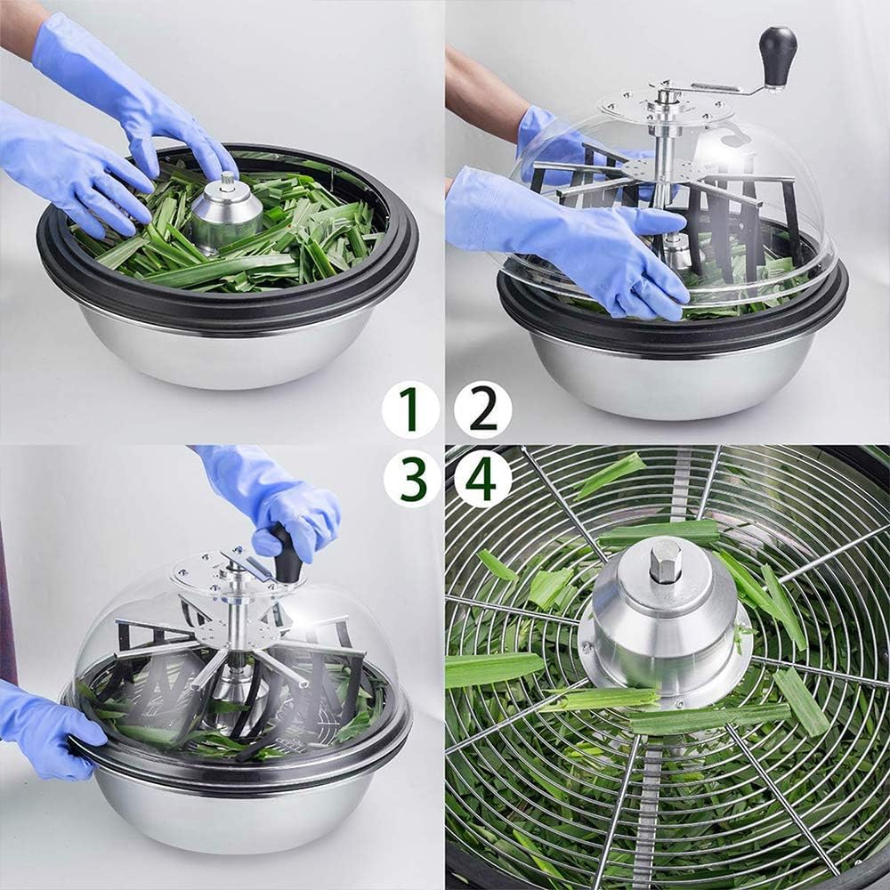 16-inch blade trimmer, using a twisted rotation cutting method, suitable for trimming plant buds and flowers. Equipped with upgraded gears, with sharp blades (2 serrated blades and 2 straight blades)1 pcs