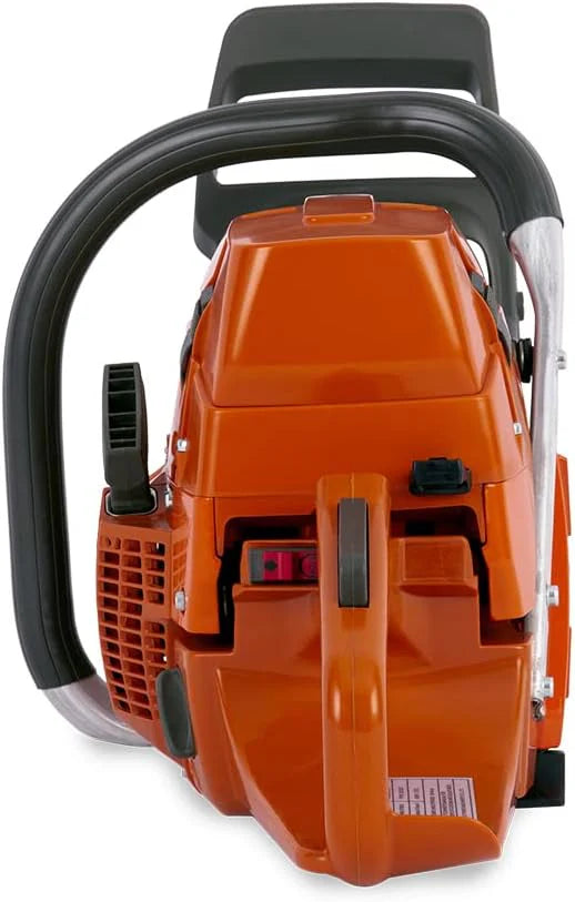 71cc Holzfforma G372XT Gasoline Chain Saw Power Head 50mm Bore Full Orange Color All Parts are Compatible with H372X TORQ Chainsaw1 pcs