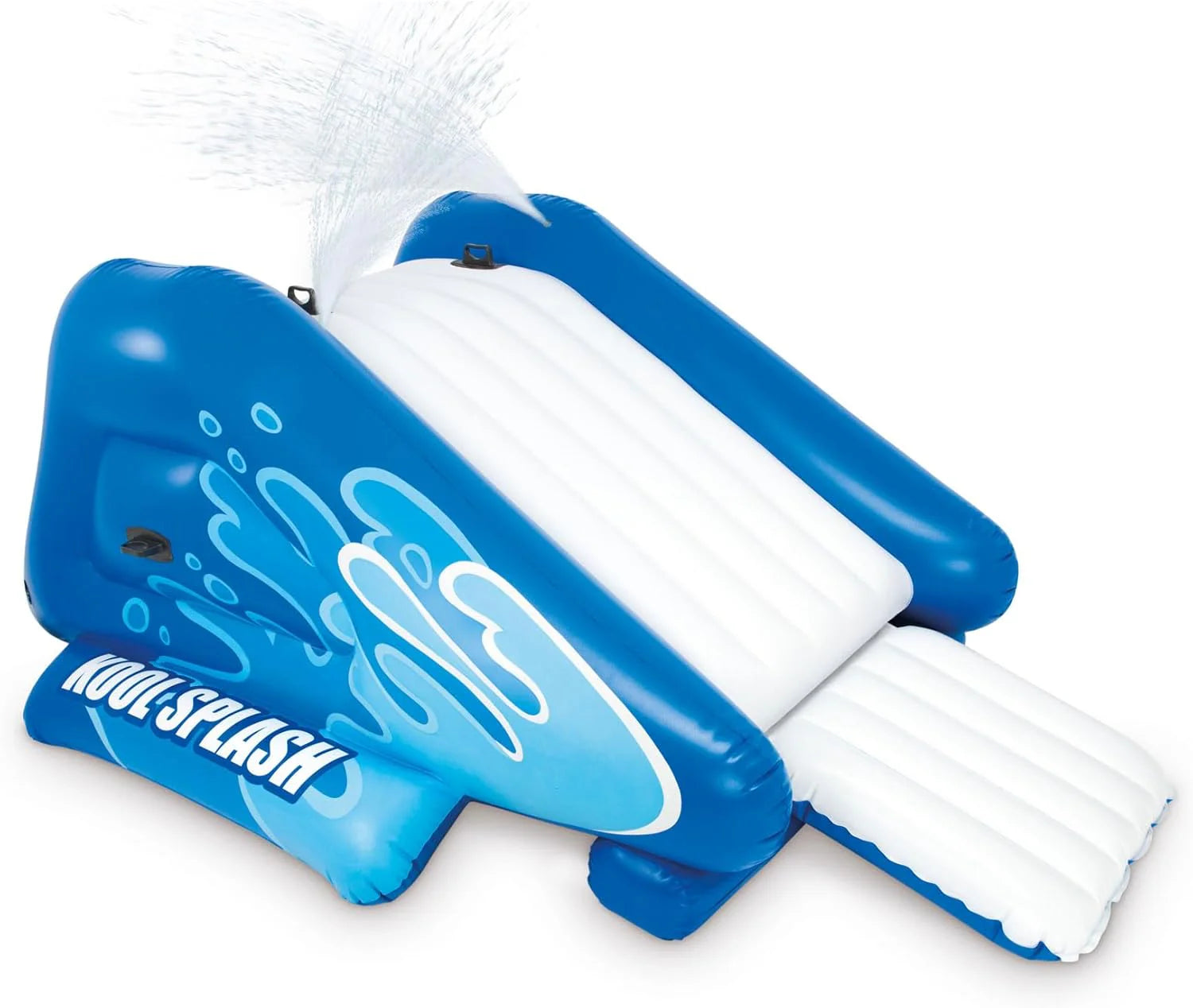 Splash Inflatable Water Slide Swimming Pool Play Center with Built in Sprayers for Kids and Adults, Ages 6 and Up, Blue1 pcs