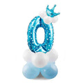 17pcs Birthday Number Balloon Set 32 Inch Foil Helium Decor Boy Girl