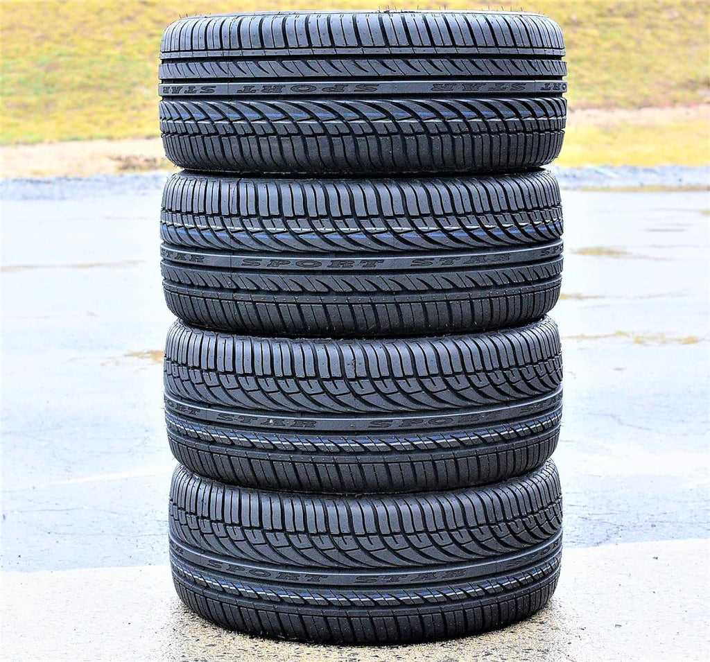 Set of 4 F215/60R16 All-Season Radial Tires, 99V Load Range XL, 4-Ply BSW, UTQG 380AA1 pcs