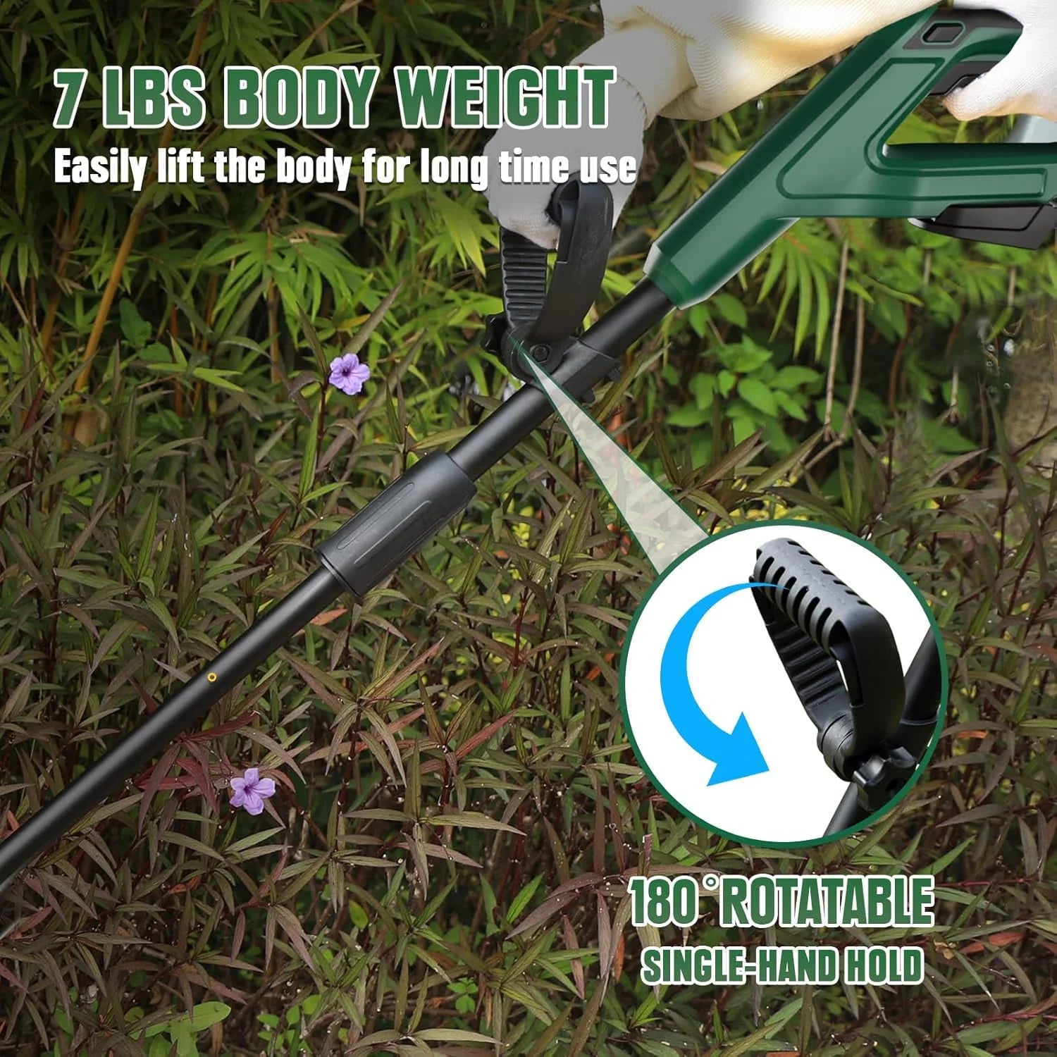 Cordless Lawn Edger Compatible with Makita 18V Battery(Tool Only), 2 in 1 Grass Edger & Trencher for Landscaping, Lawns and Sidewalk1 pcs