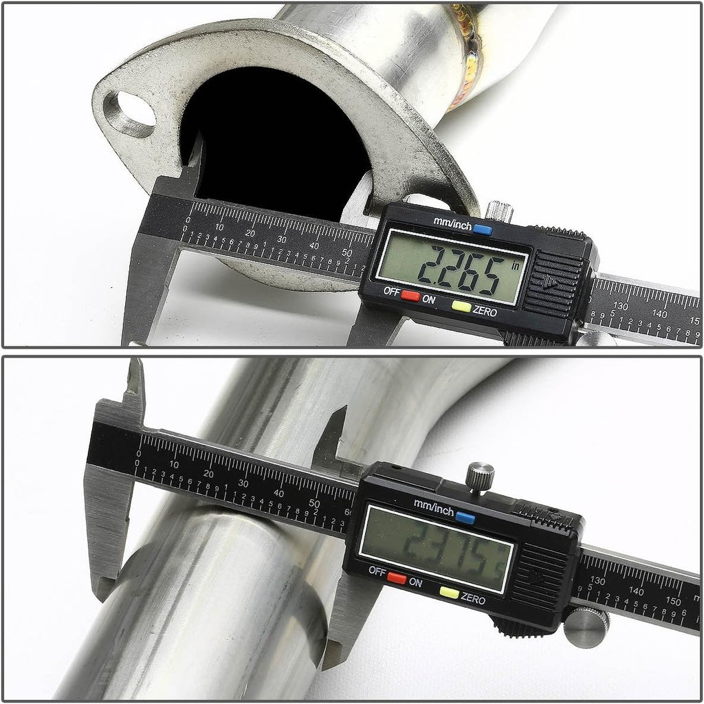 Stainless Steel Cat Back Exhaust System [Compatible with 92-00 Honda Civic Coupe/Sedan]1 pcs