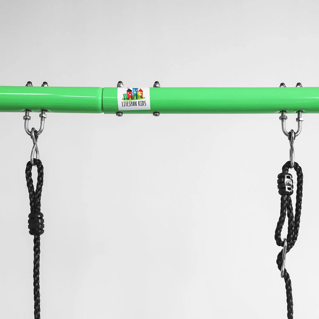 Lifespan Kids Lynx 4 Station Swing Set with Slippery Slide