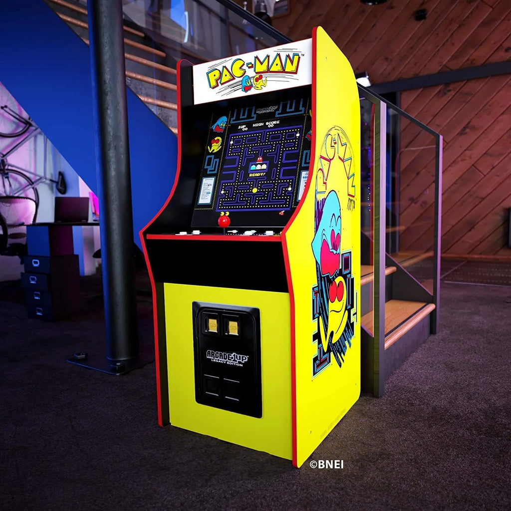 Bandai's "Pac-Man" classic version, featuring 12 games, and an arcade machine that is 4 feet in size.1 pcs