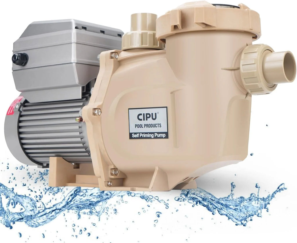 1.5HP Variable Speed Pool Pump 230V High Performance Intelligent Control for Inground Swimming Pools All-Weather Water Clean Filter Pump System Replacement1 pcs