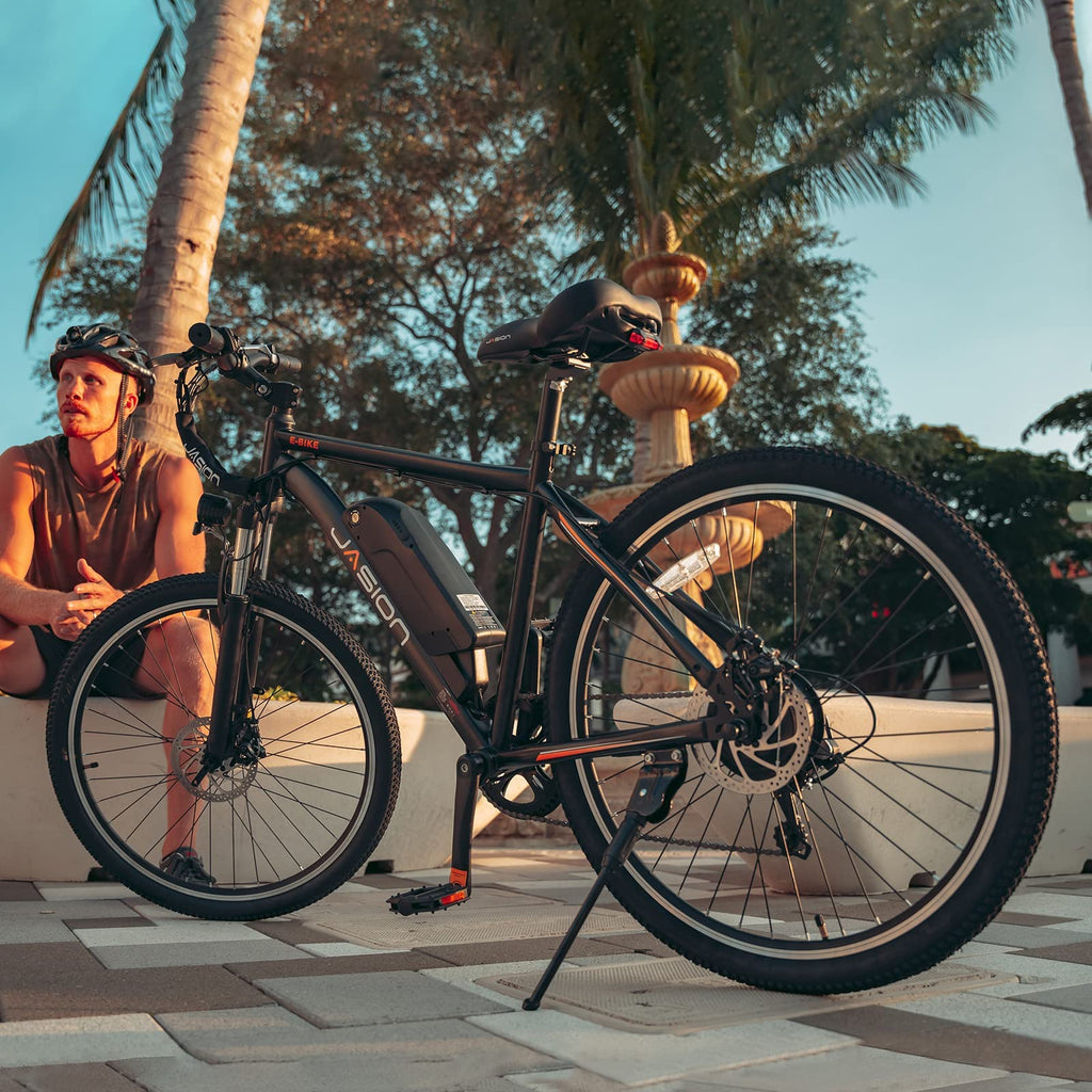 Jasion Electric Bike for Adults with 360Wh Removable Battery