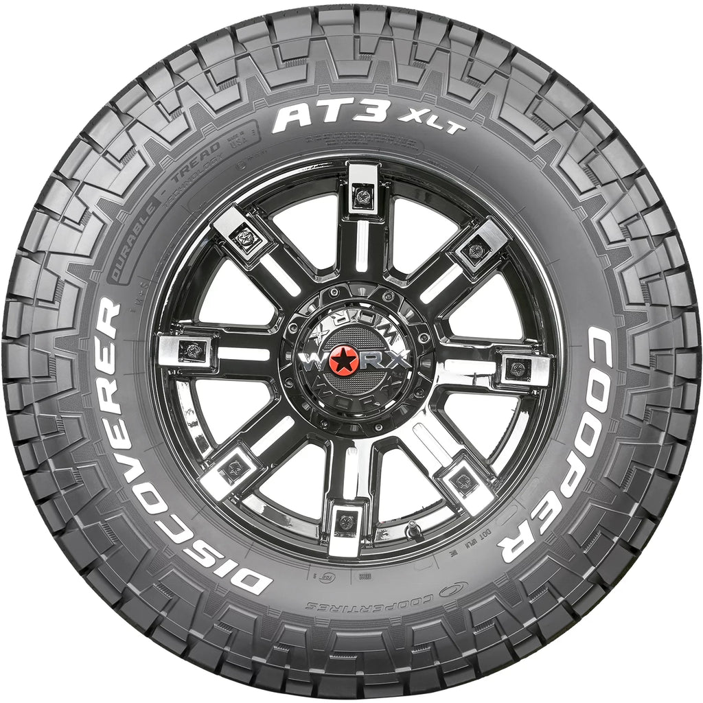 Cooper Discoverer AT3 XLT All Terrain Tires 285/75R16 10 Ply E &ndash; Fits Light Trucks &amp; Hummer H3 Models