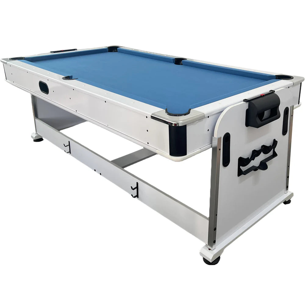 4 In 1 Multi-functional Game Table with Full Accessories for Home, MDF, 7Ft