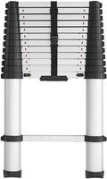 20313T1ASE SmartClose Telescoping Aluminum Ladder with Pinch-Free, Soft-Close Locking Mechanism (300-Pound Capacity, 12.5 ft. ladder with 16 ft. Max Reach) 16 Foot