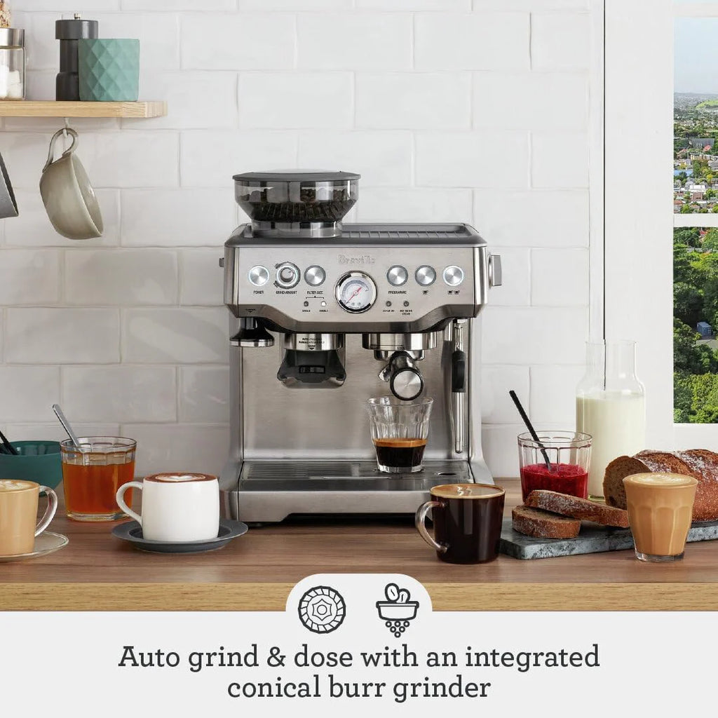 Espresso Machine, Brushed Stainless Steel1 pcs