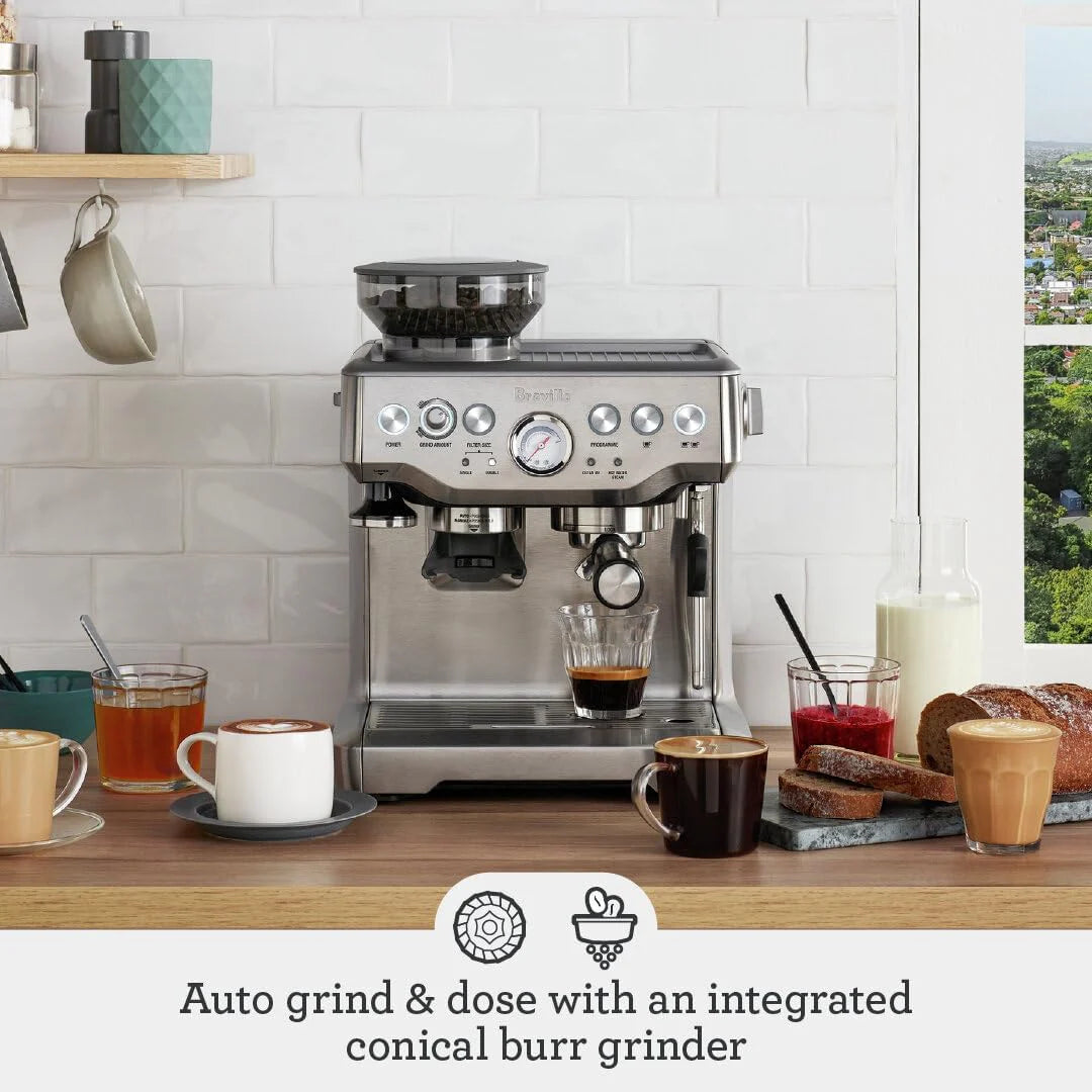 Espresso Machine, Brushed Stainless Steel1 pcs