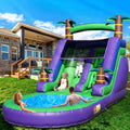 21FT(L) Commercial Grade Water Slide for Adults, (Heavy Duty Full PVC) (Big Splash Water Pool), 750w Blower, Inflatable Waterslide for Backyard, Outdoor Park, 21x9x12ft1 pcs