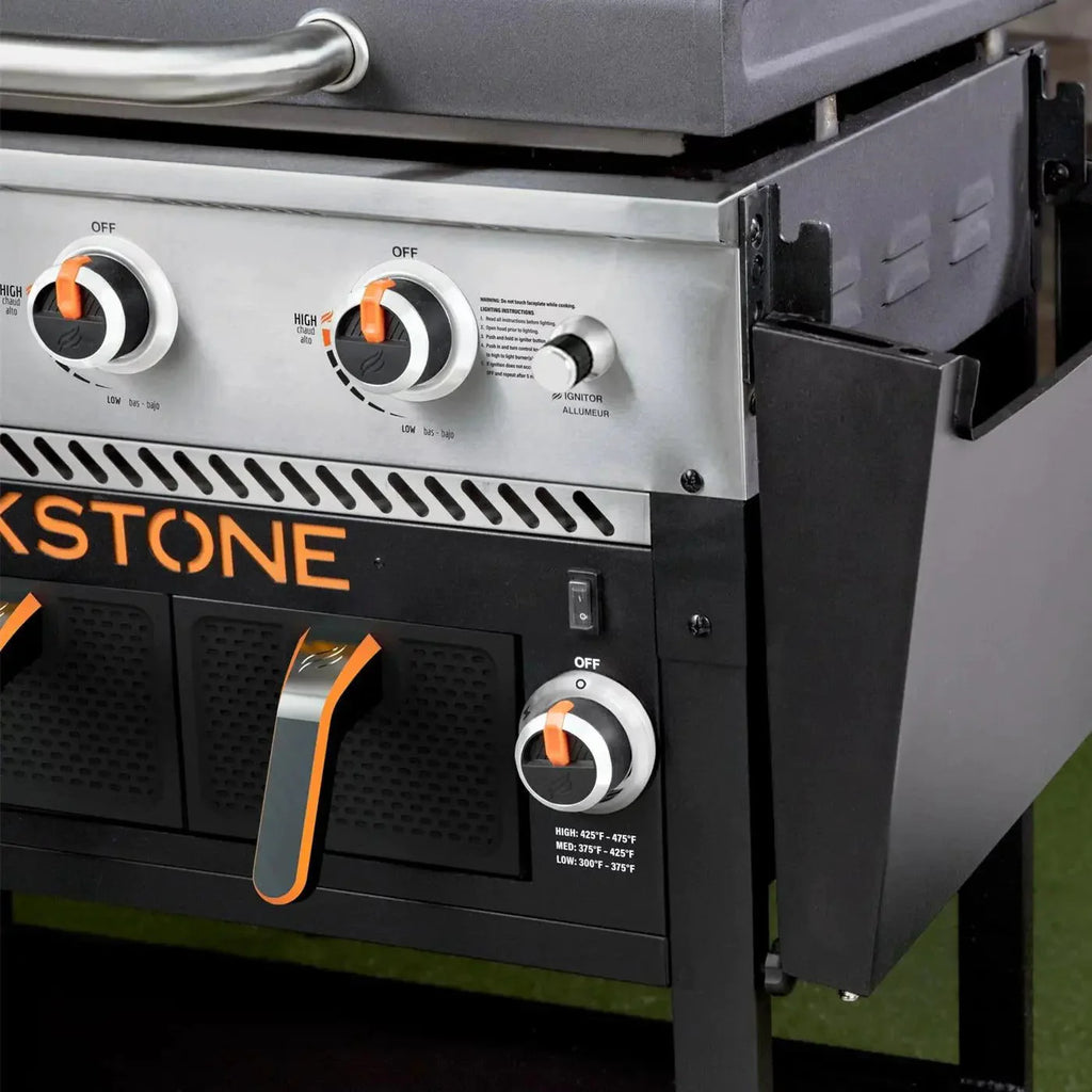 💥Clearance Sale🔥 Blackstone 2-burner griddle (71 cm) with electric air fryer and extractor hood