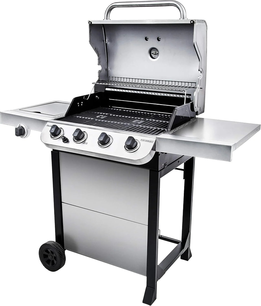 Performance Stainless Steel 4-Burner Cart Style Gas Grill1 pcs