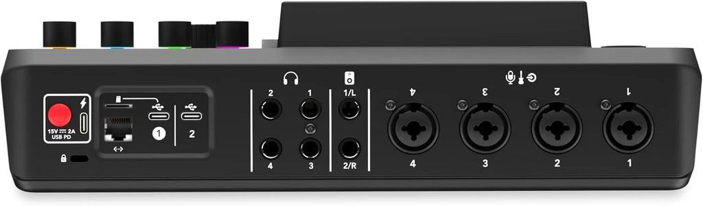 RODE RODECaster Pro II All-in-One Production Solution for Podcasting, Streaming, Music Production and Content Creation, Black1 pcs