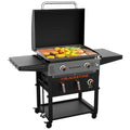 💥Clearance Sale🔥 Blackstone 2-burner griddle (71 cm) with electric air fryer and extractor hood