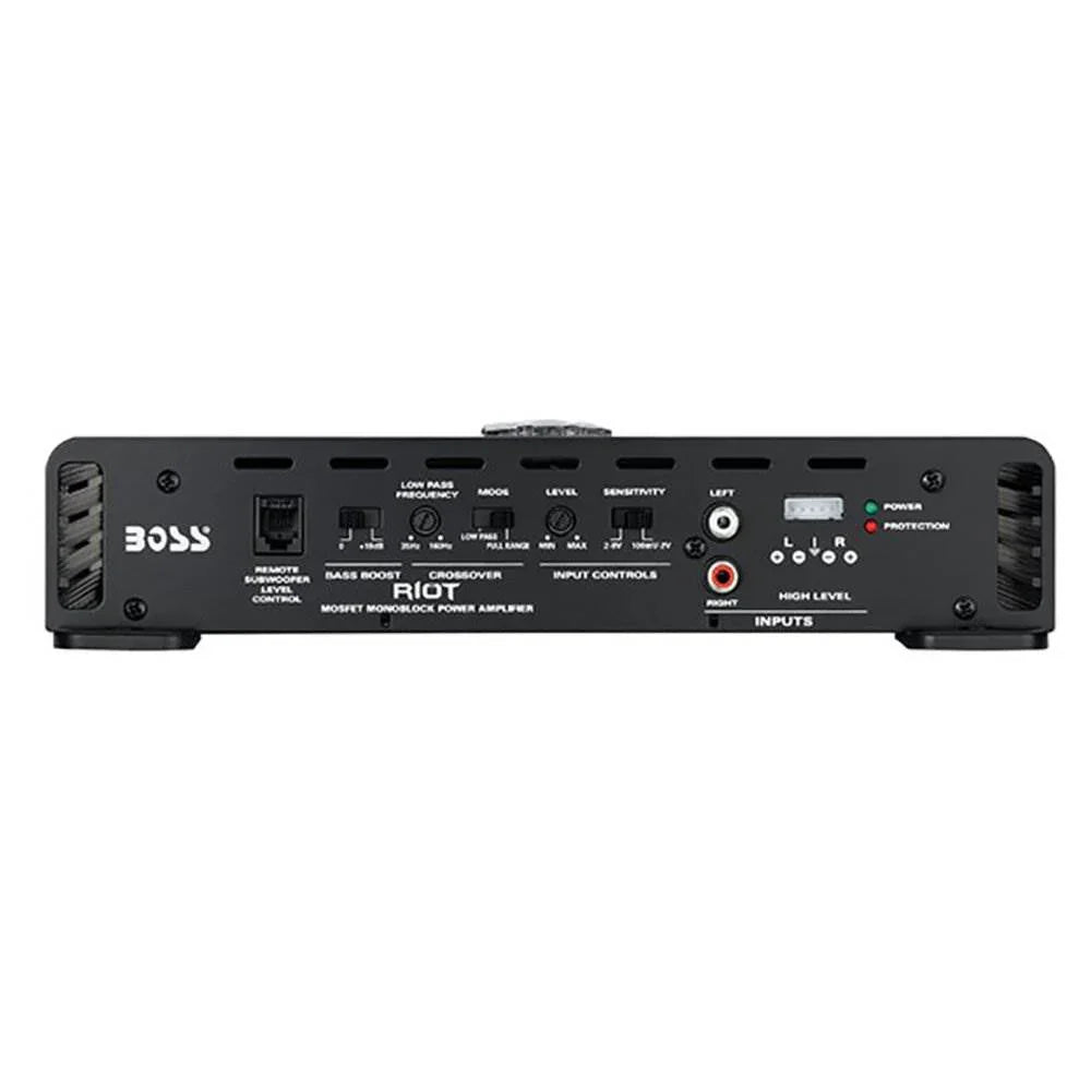 12 1200W Dual Loaded Car Subwoofer & 1100W Amp with Kit & Capacitor