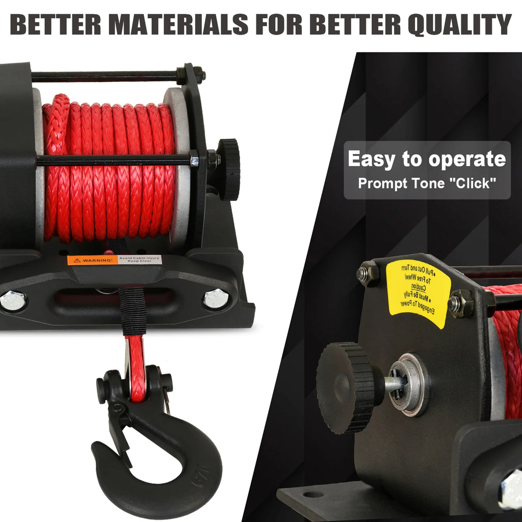 Electric Winch 3000lbs/1360kg 12V