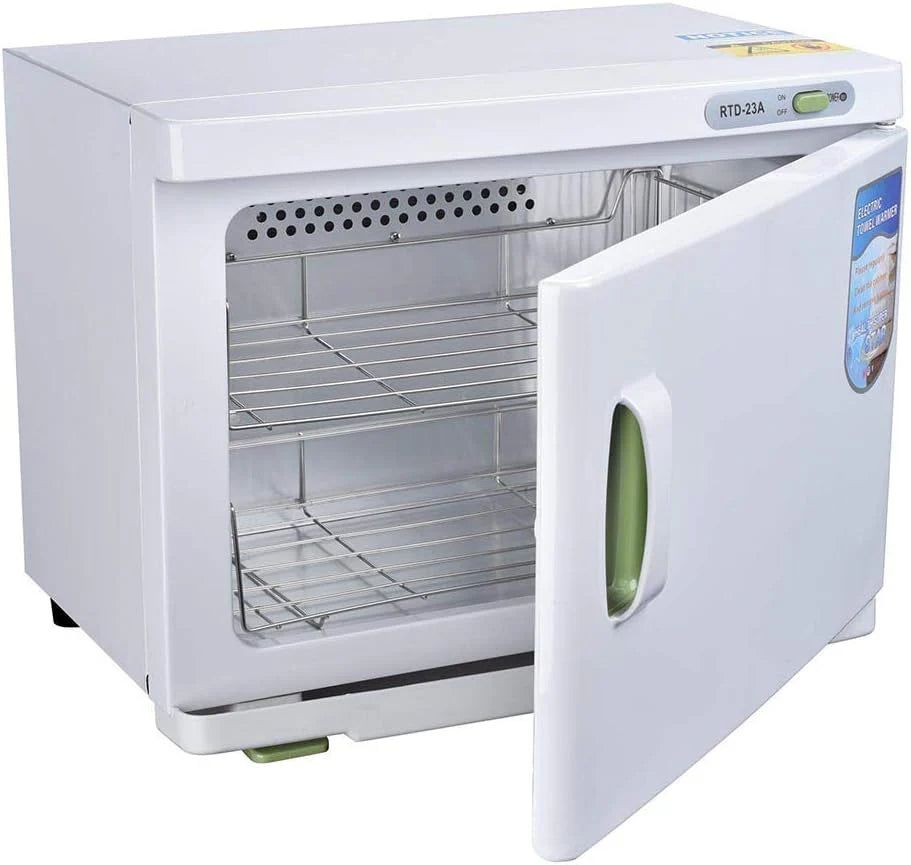 Hot Towel Warmer Cabinet Professional Towel Heater for Spa Massage Salon Home (32 Liter Capacity, White)1 pcs
