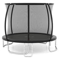 Heavy Duty Recreational Trampoline with Safety Enclosure Net