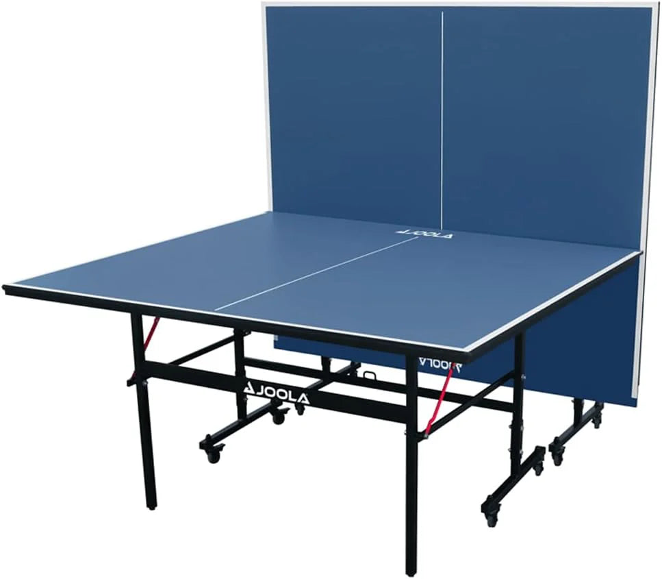 Professional-grade medium-density fiberboard indoor table tennis table, equipped with a quick-locking table tennis net and a stand set - assembled in 10 minutes easily - of high quality - foldable, with a single-player playing mode1 pcs