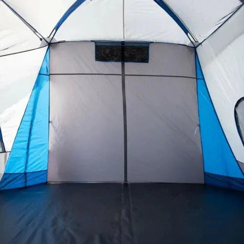 Family cabin tent for 16 people with 3 rooms and 3 entrances