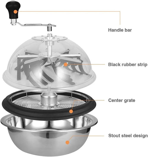 16-inch blade trimmer, using a twisted rotation cutting method, suitable for trimming plant buds and flowers. Equipped with upgraded gears, with sharp blades (2 serrated blades and 2 straight blades)1 pcs