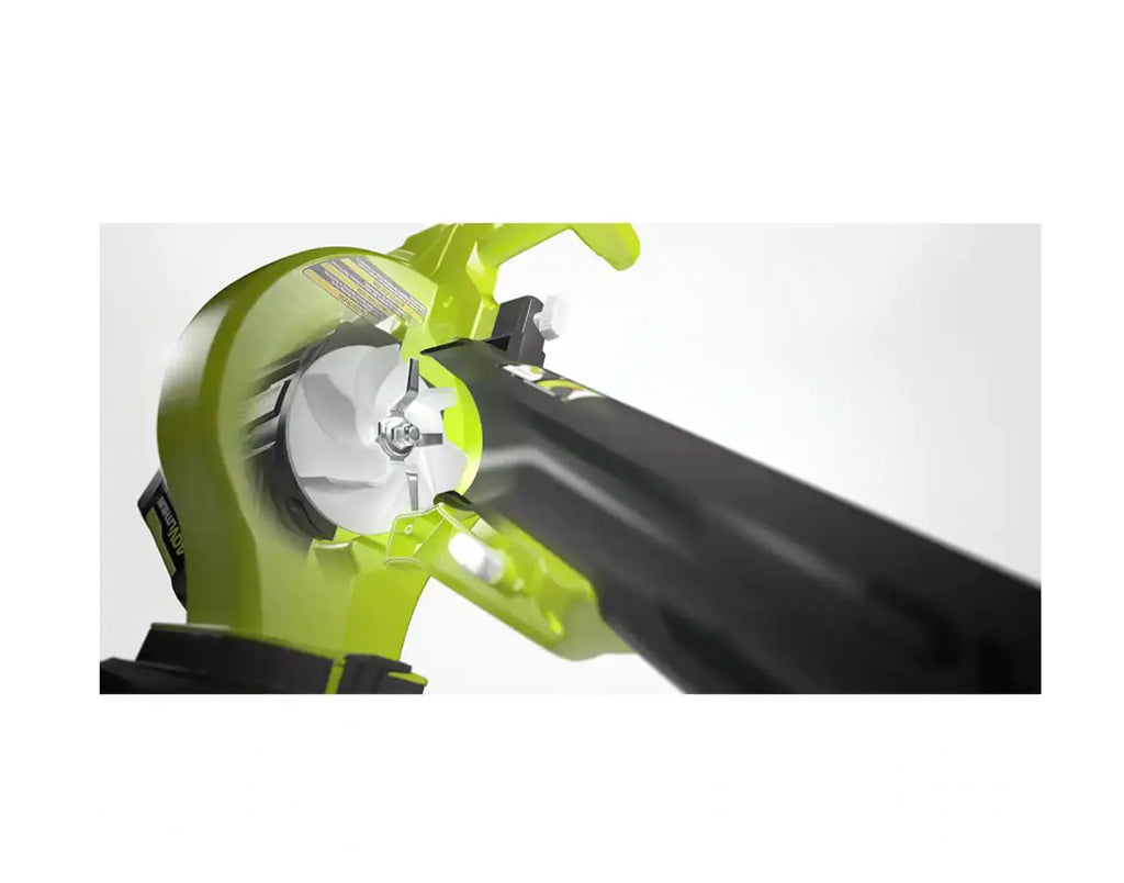 RY40451-2B 40V Vac Attack Cordless Leaf Vacuum/Mulcher with (2) 5.0 Ah Batteries and (1) Charger