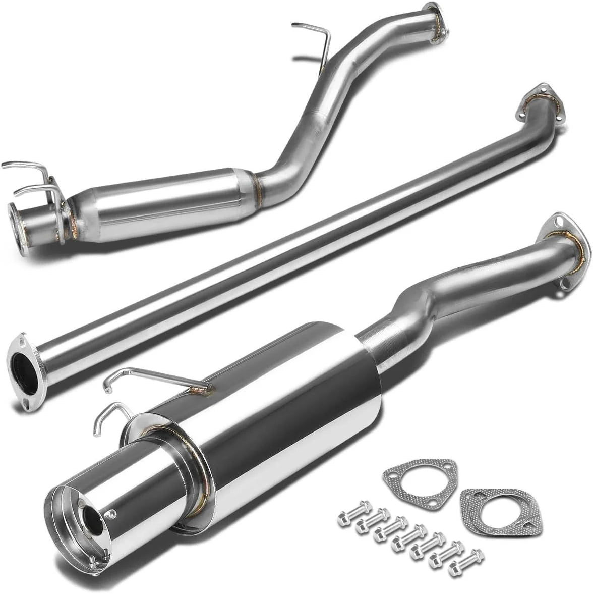 CBE-HC06EX-BT Catback Exhaust System [for 06-11 Honda Civic EX/LX/DX]1 pcs