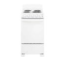 20 in. 4 Burner Element Free-Standing Electric Range in White