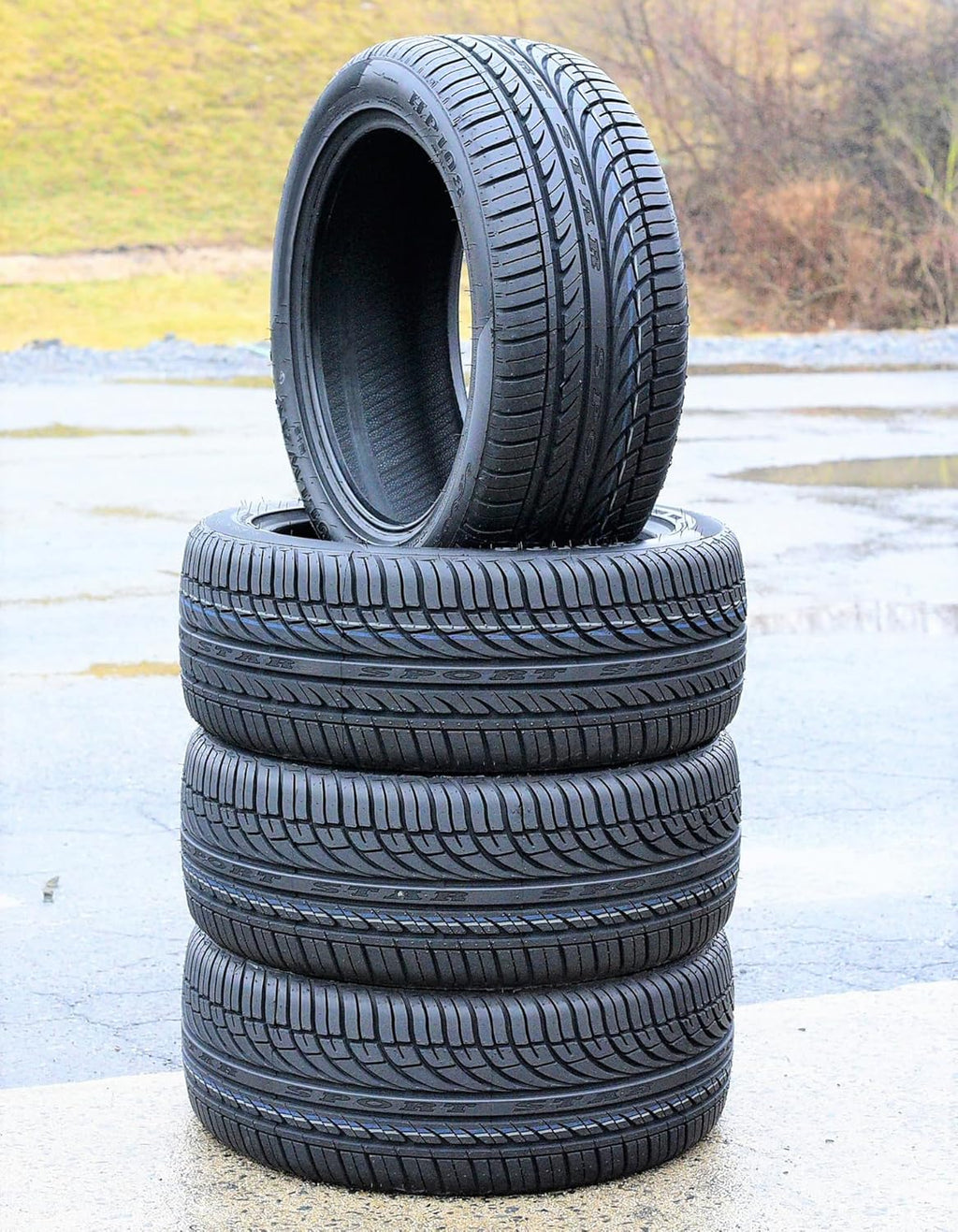 Set of 4 F215/60R16 All-Season Radial Tires, 99V Load Range XL, 4-Ply BSW, UTQG 380AA1 pcs