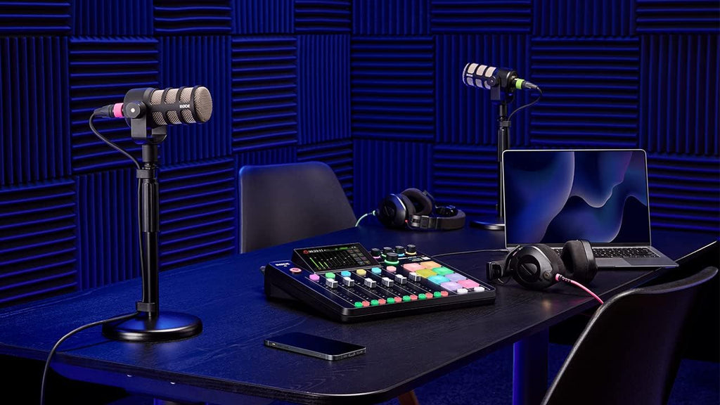 RODE RODECaster Pro II All-in-One Production Solution for Podcasting, Streaming, Music Production and Content Creation, Black1 pcs