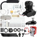 100cc 2-Stroke Bicycle Gasoline Engine Motor Kit DIY Motorized Bike Single Cylinder Air-cooled (Black-100cc)1 pcs