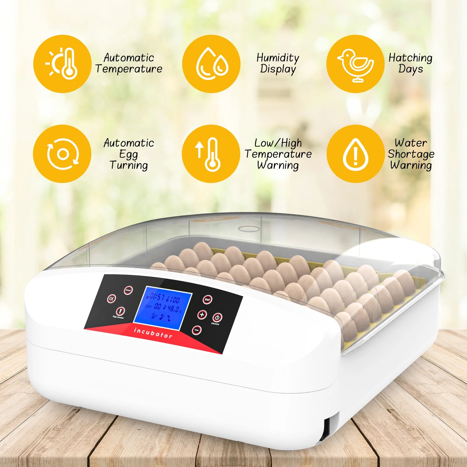 56 Egg Incubator Automatic Turning