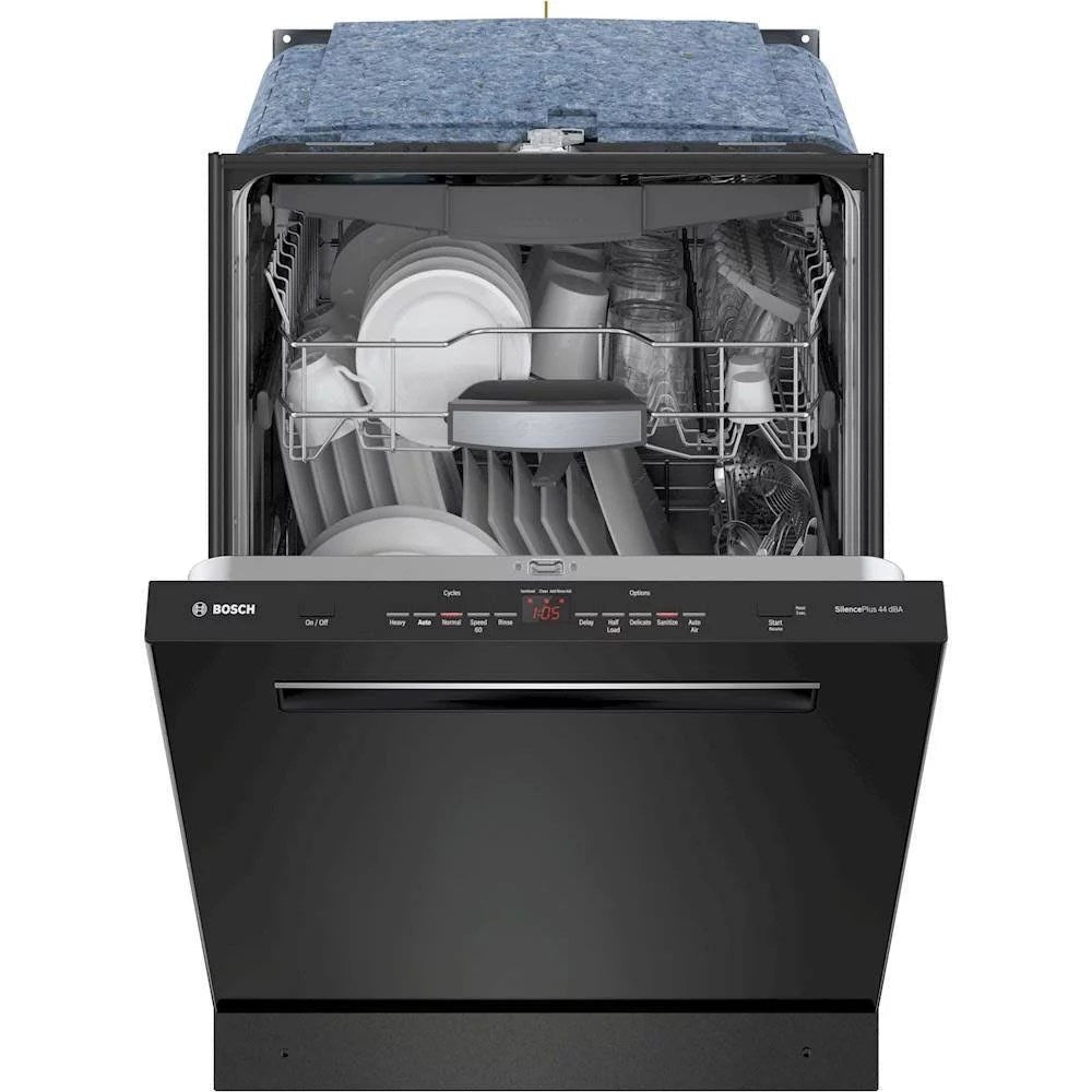 Bosch 500 Series 24��� Black Built in Dishwasher-SHPM65Z56N