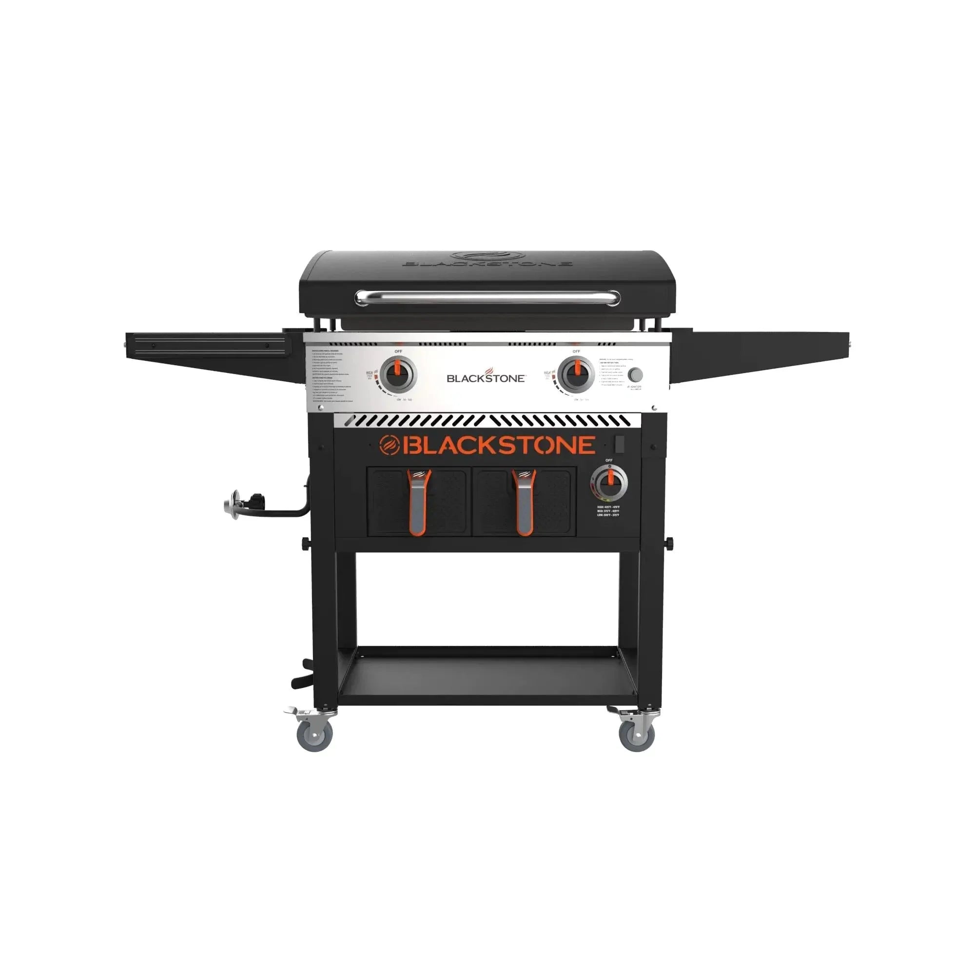💥Clearance Sale🔥 Blackstone 2-burner griddle (71 cm) with electric air fryer and extractor hood